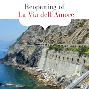 reopening of via dell'amore